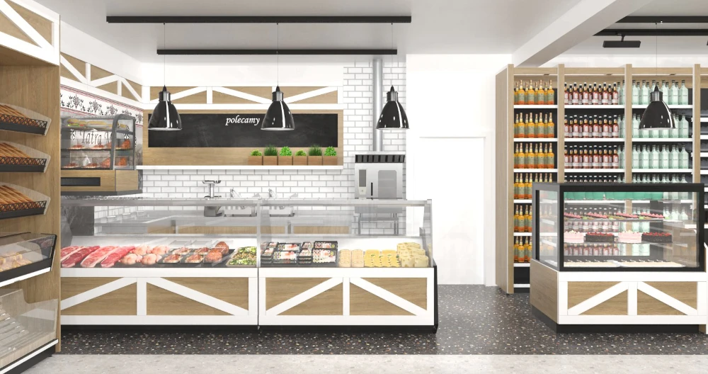 Tatra Market w Kościelisku - wizualizacja