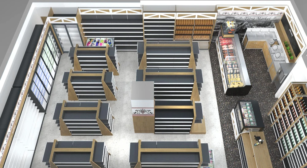 Tatra Market w Kościelisku - wizualizacja